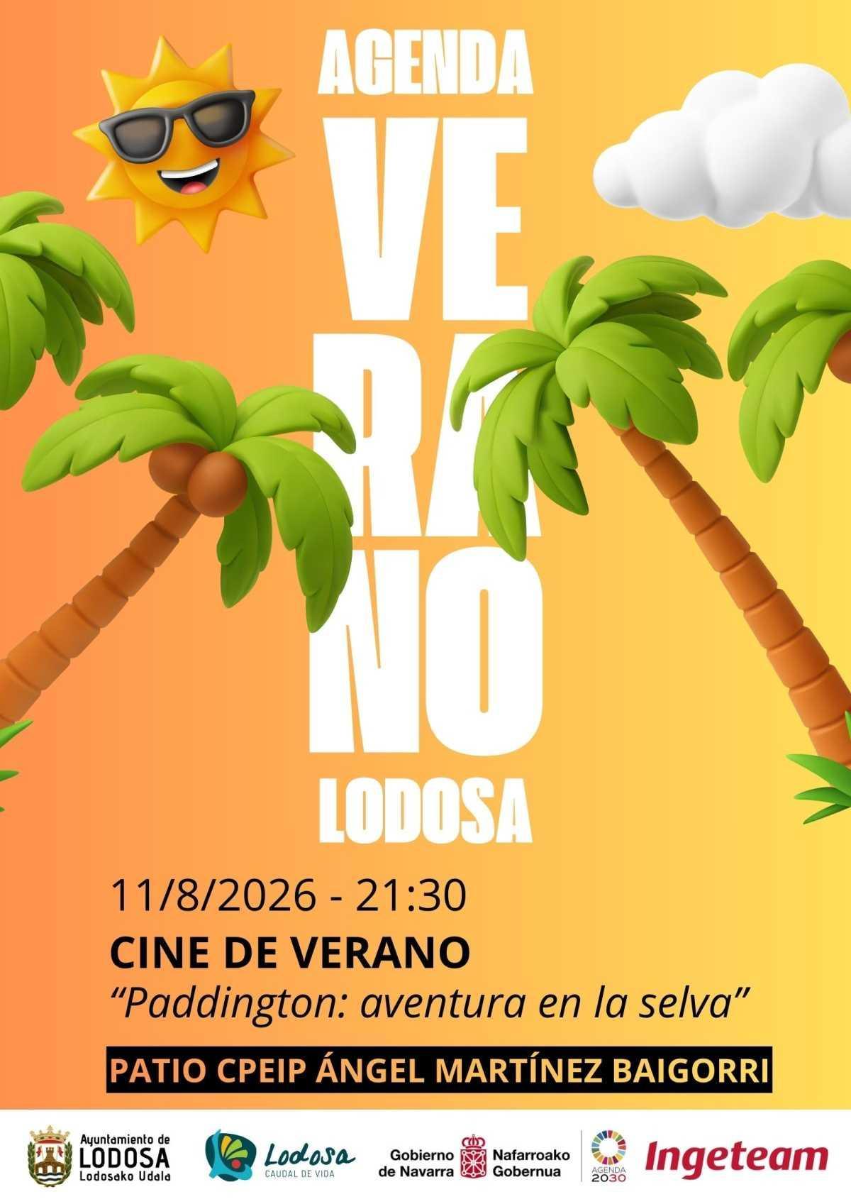 VERANO / CINE AL AIRE LIBRE / Película: ‘Paddington – Aventura en la Selva’