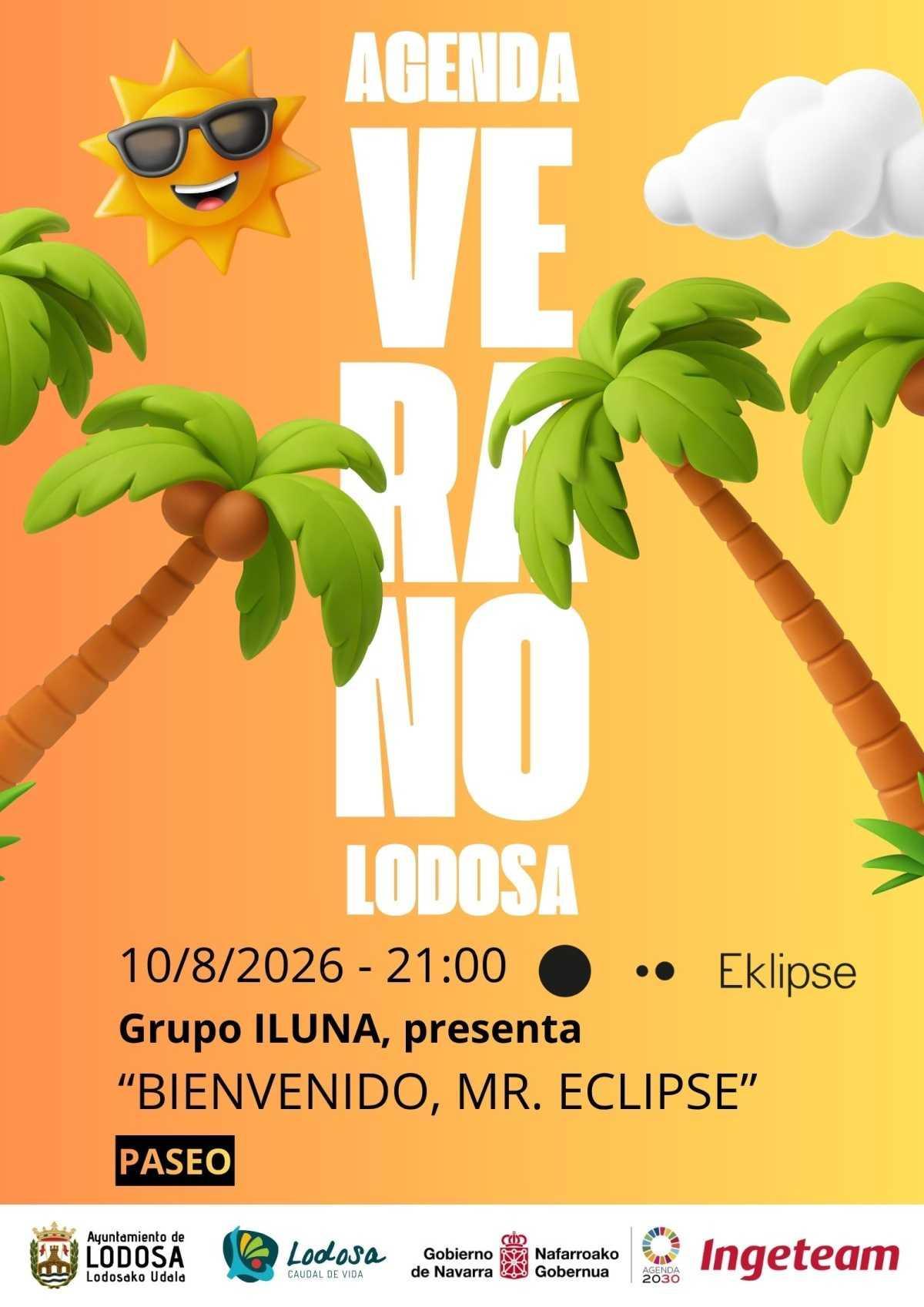 Teatro de calle / Grupo ILUNA, presenta: “Bienvenido, Mr. Eclipse”
