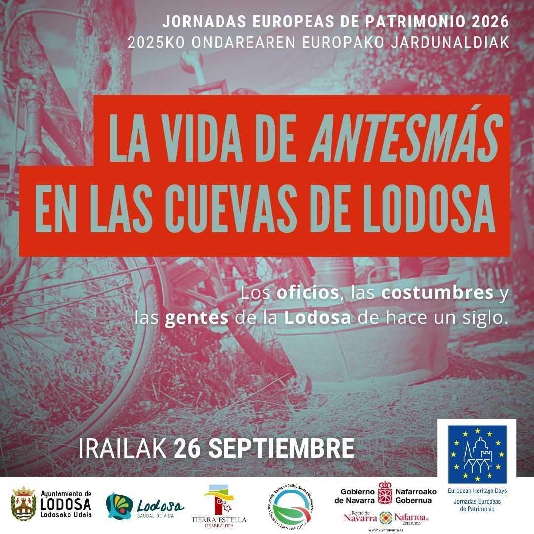JEP 2026 / La vida de antesmás en las cuevas de Lodosa