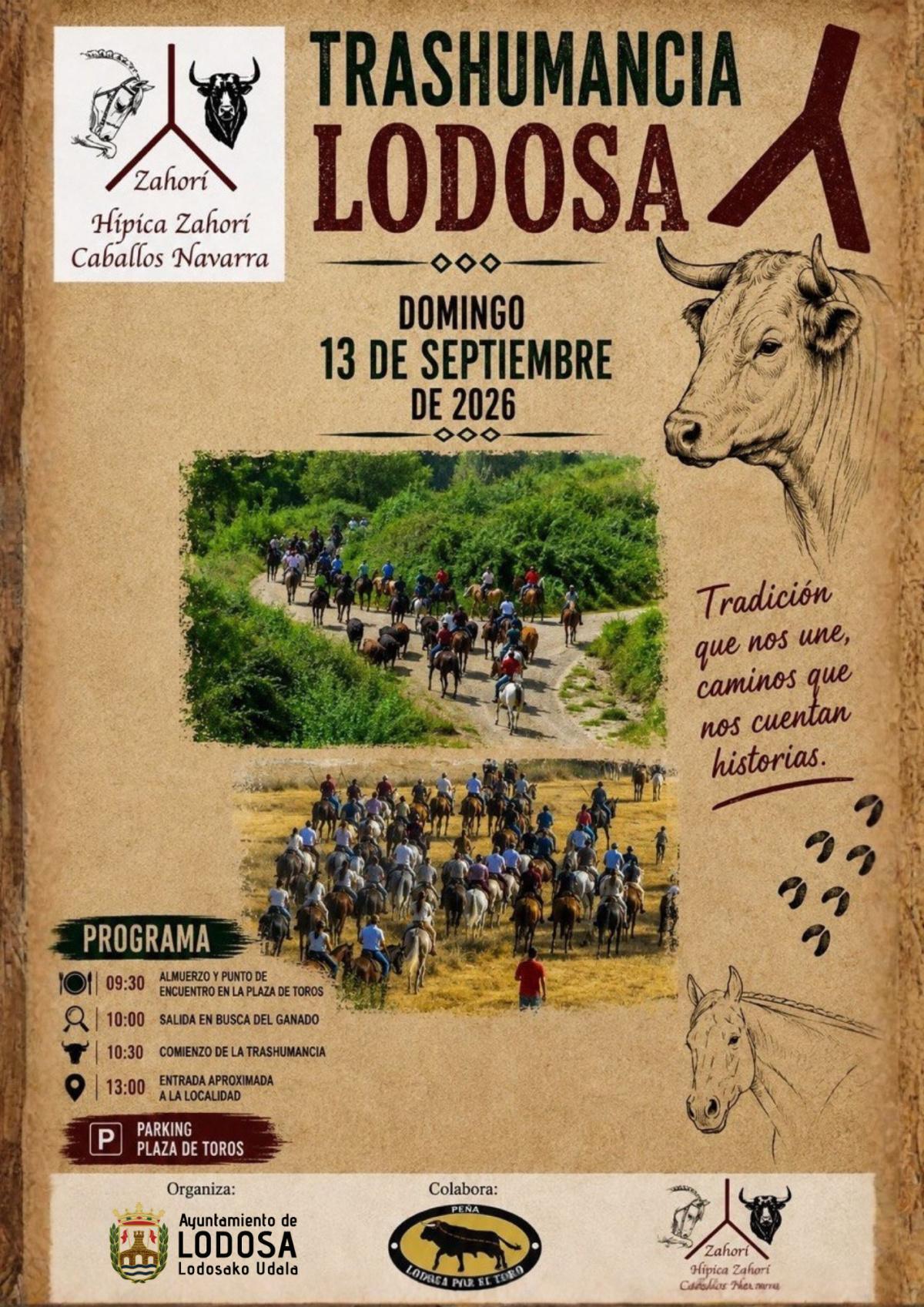 TRASHUMANCIA en Lodosa