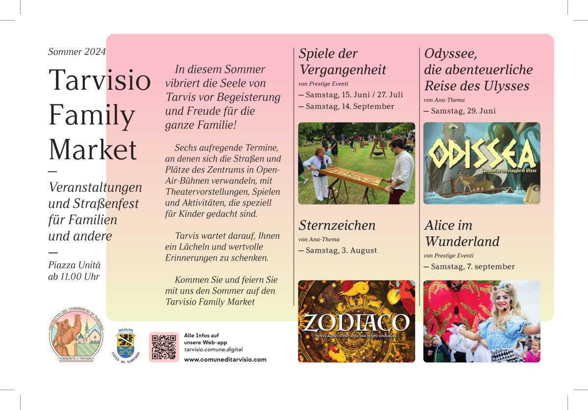 Spettacolo Alice nel paese delle meraviglie di Prestige Eventi - Tarvisio family market (inizio ore 16:30)