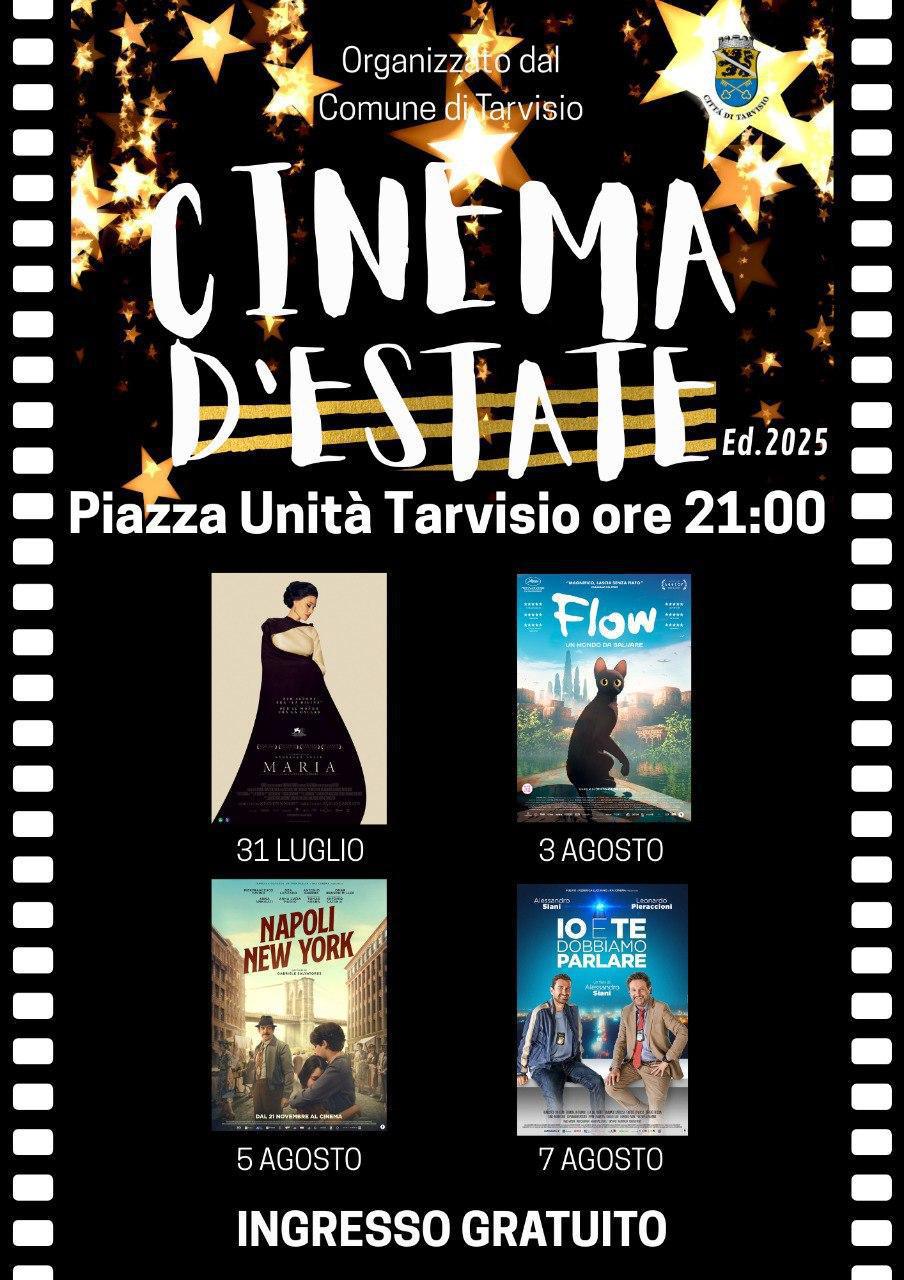 Cinema d'Estate (inizio ore 21:00)