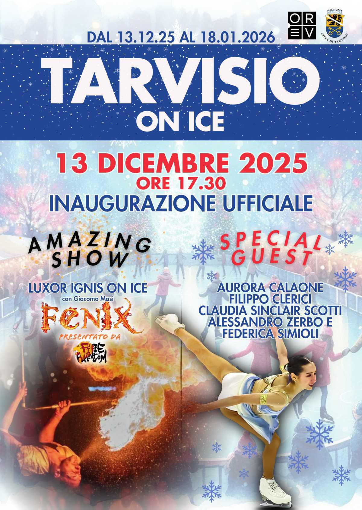 "Tarvisio On Ice" Inaugurazione Ufficiale (inizio ore 17.30)