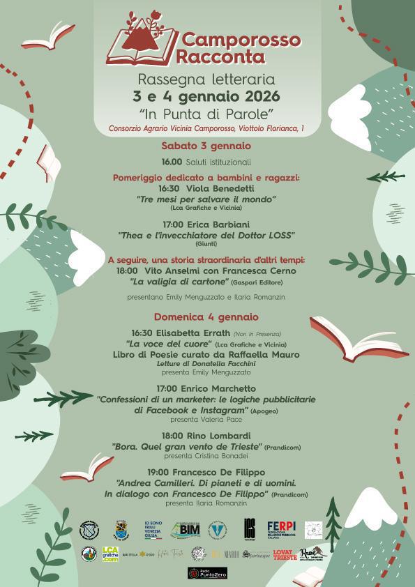 Rassegna letteraria "In Punta di Parole" (dalle ore 16.00)