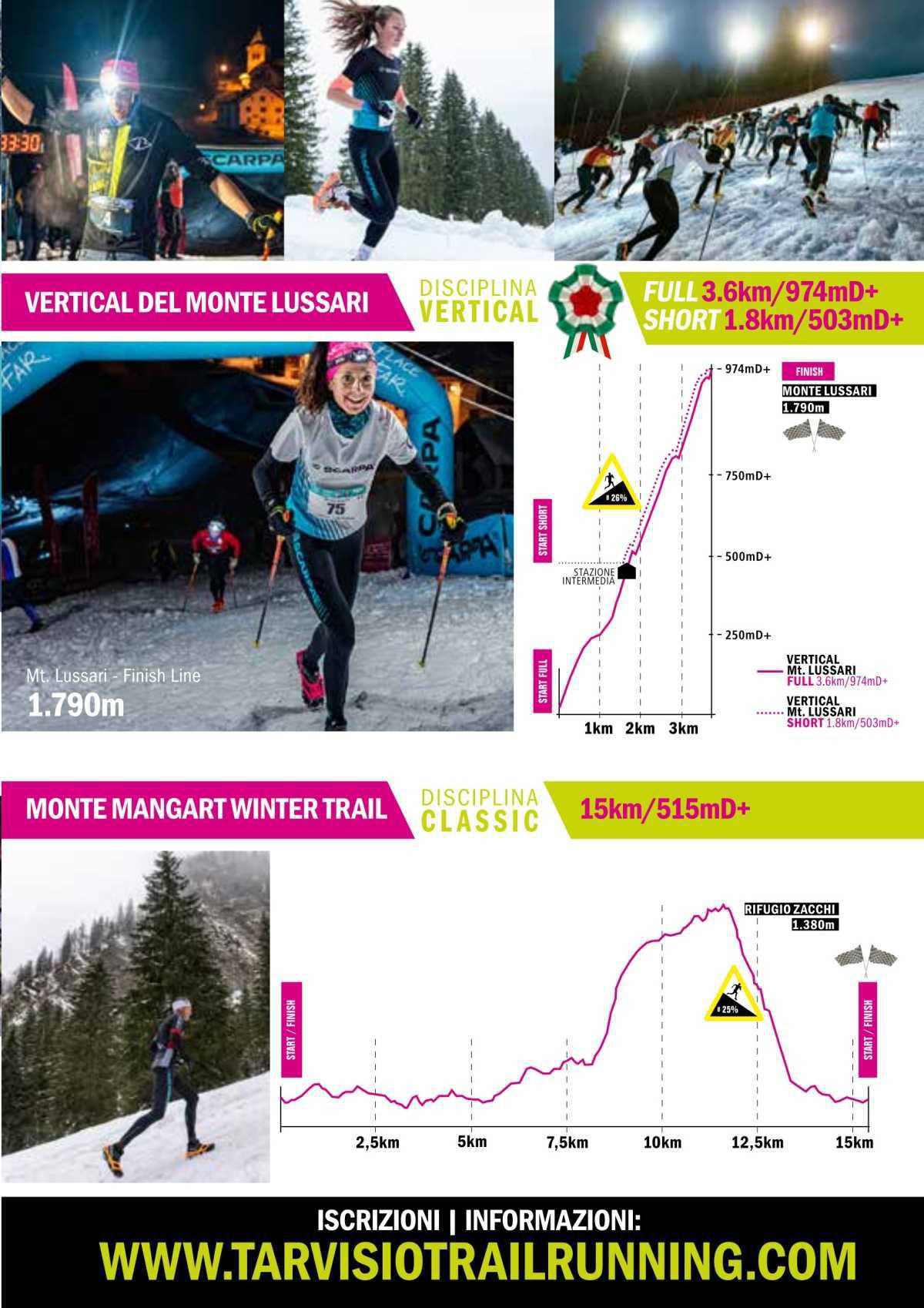 Tarvisio Winter Trail (partenza ore 14.00) Tarvisio Winter Trail (partenza ore 14.00)