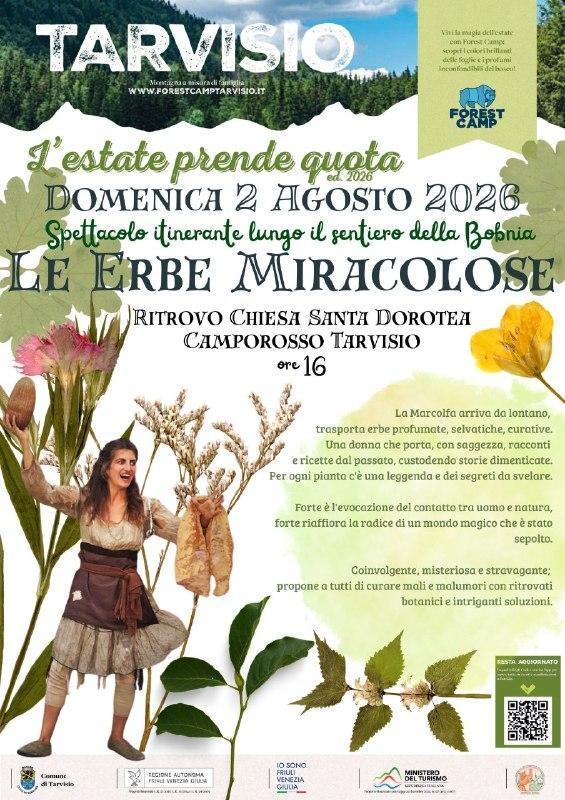 Le Erbe Miracolose (Ritrovo Chiesa Santa Dorotea ore 16:00)