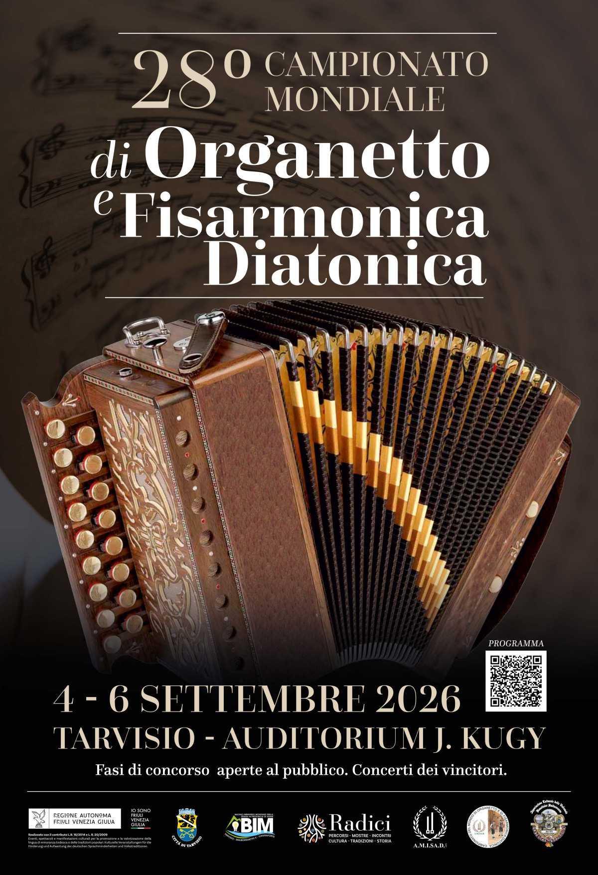 28° Campionato Mondiale di Organetto e Fisarmonica Diatonica (dalle ore 8:30)