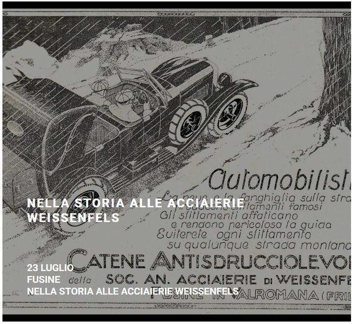 Nella Storia alle Acciaierie Weissenfels (ritrovo ore 18.00)