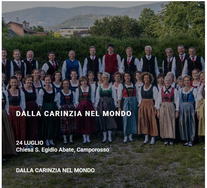 Dalla Carinzia nel Mondo (inizio ore 20.00) Dalla Carinzia nel Mondo (inizio ore 20.00)