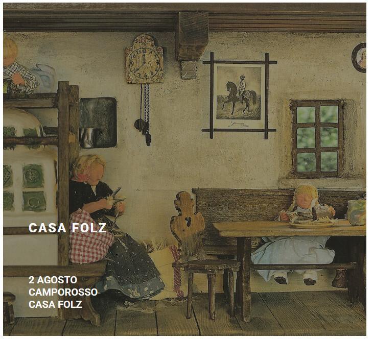 Casa Folz (ritrovo ore 18:00) Casa Folz (ritrovo ore 18:00)