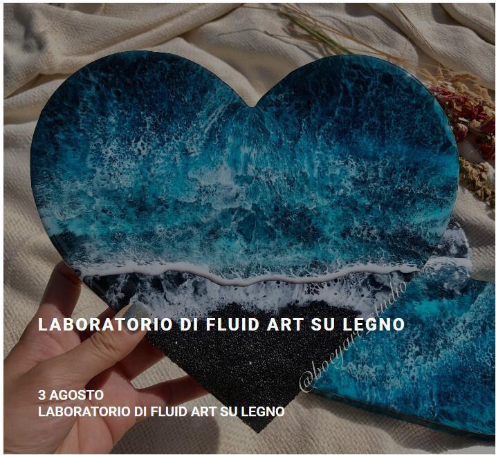Laboratorio di Fluid Art su Legno (dalle ore 16.00 alle ore 19.00)