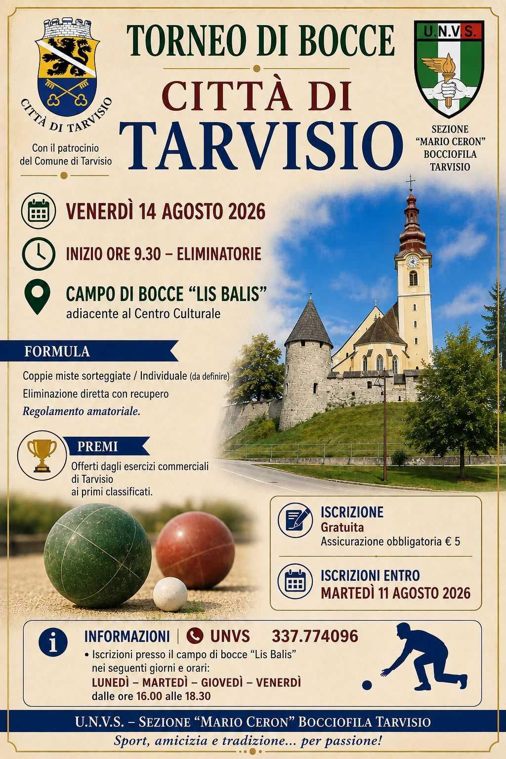 Torneo di Bocce (dalle ore 09.30)