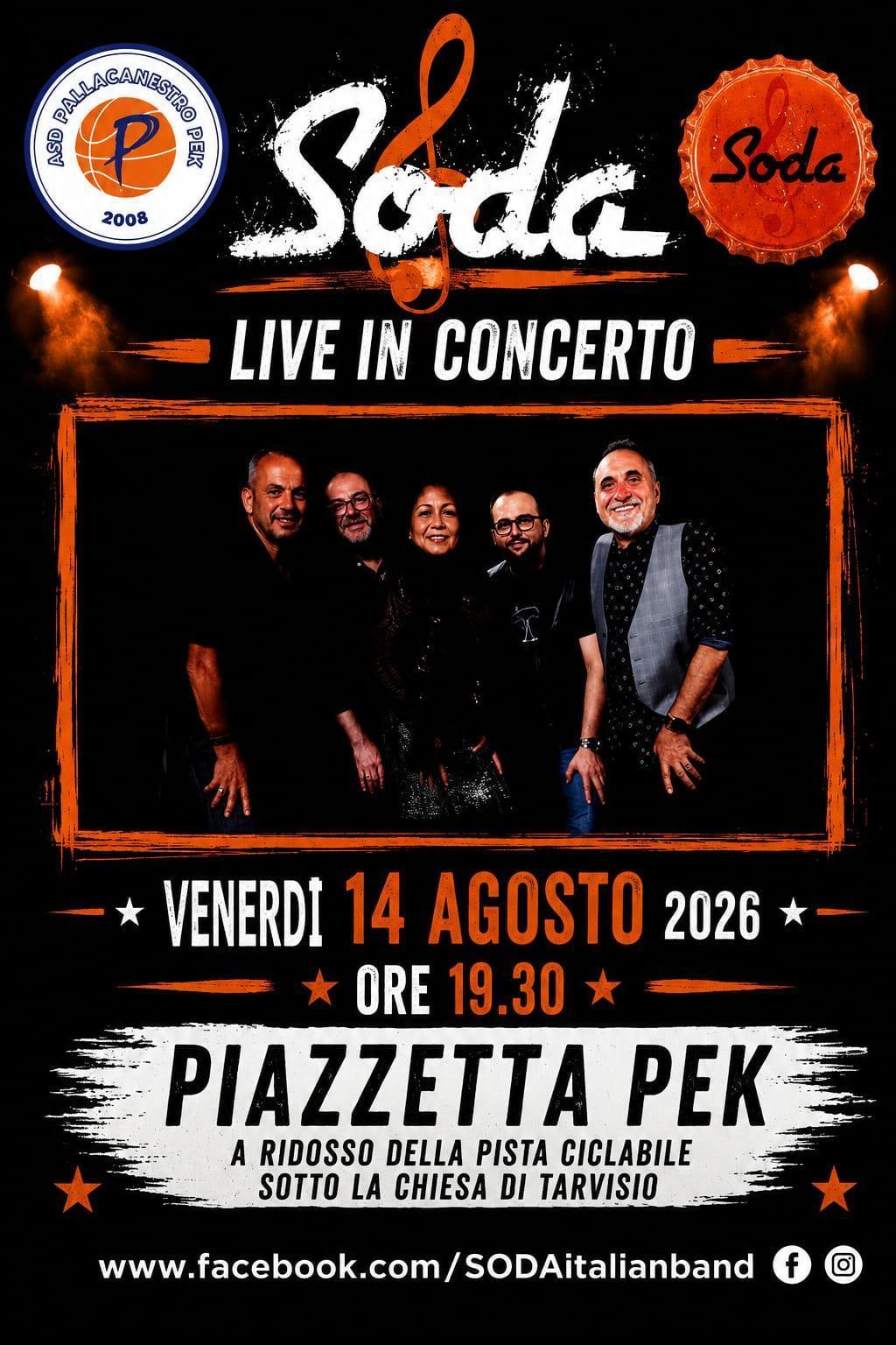 Soda Live in concerto (inizio ore 19.30)