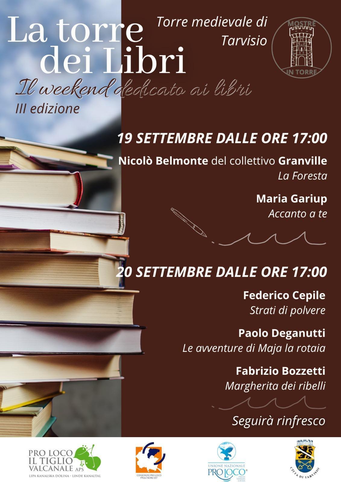 La torre dei Libri - Il weekend dedicato ai libri - III edizione (inizio ore 17:00)