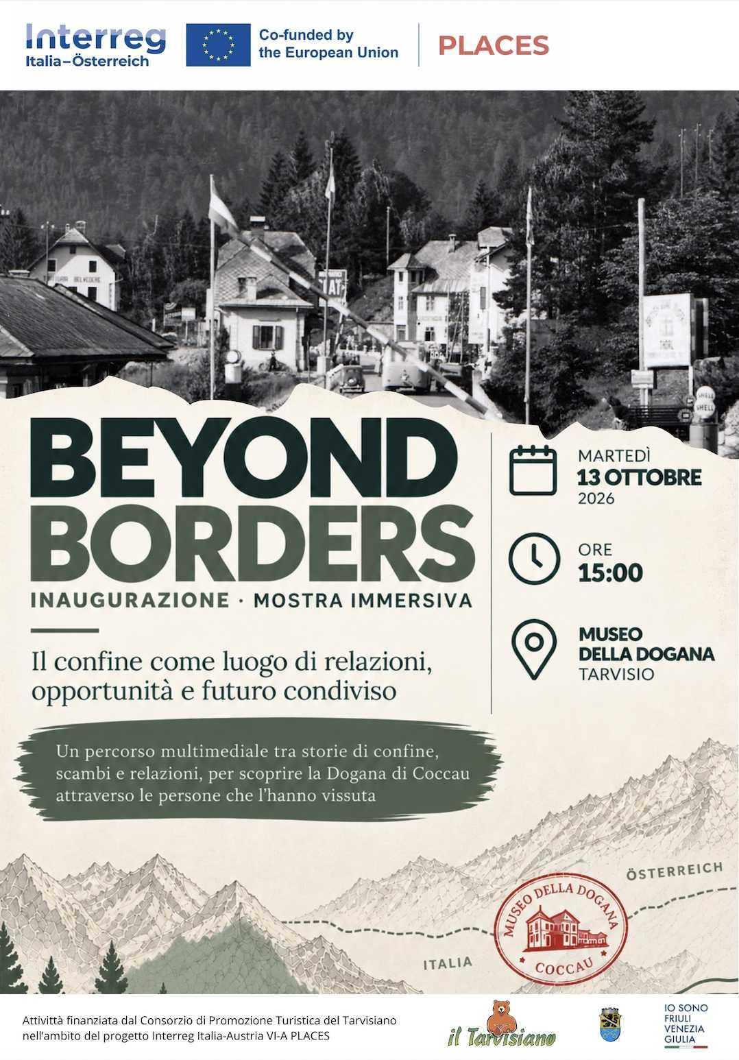 Beyond Borders - inaugurazione mostra immersiva (inizio ore 15:00)
