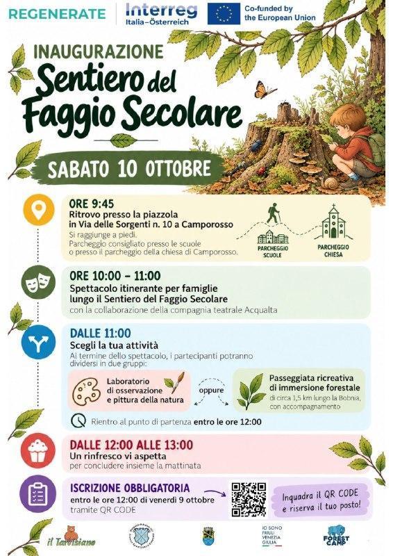 Inaugurazione Sentiero del Faggio Secolare (dalle ore 9:45) Inaugurazione Sentiero del Faggio Secolare (dalle ore 9:45)