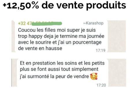 L'atelier "J'aime la vente"