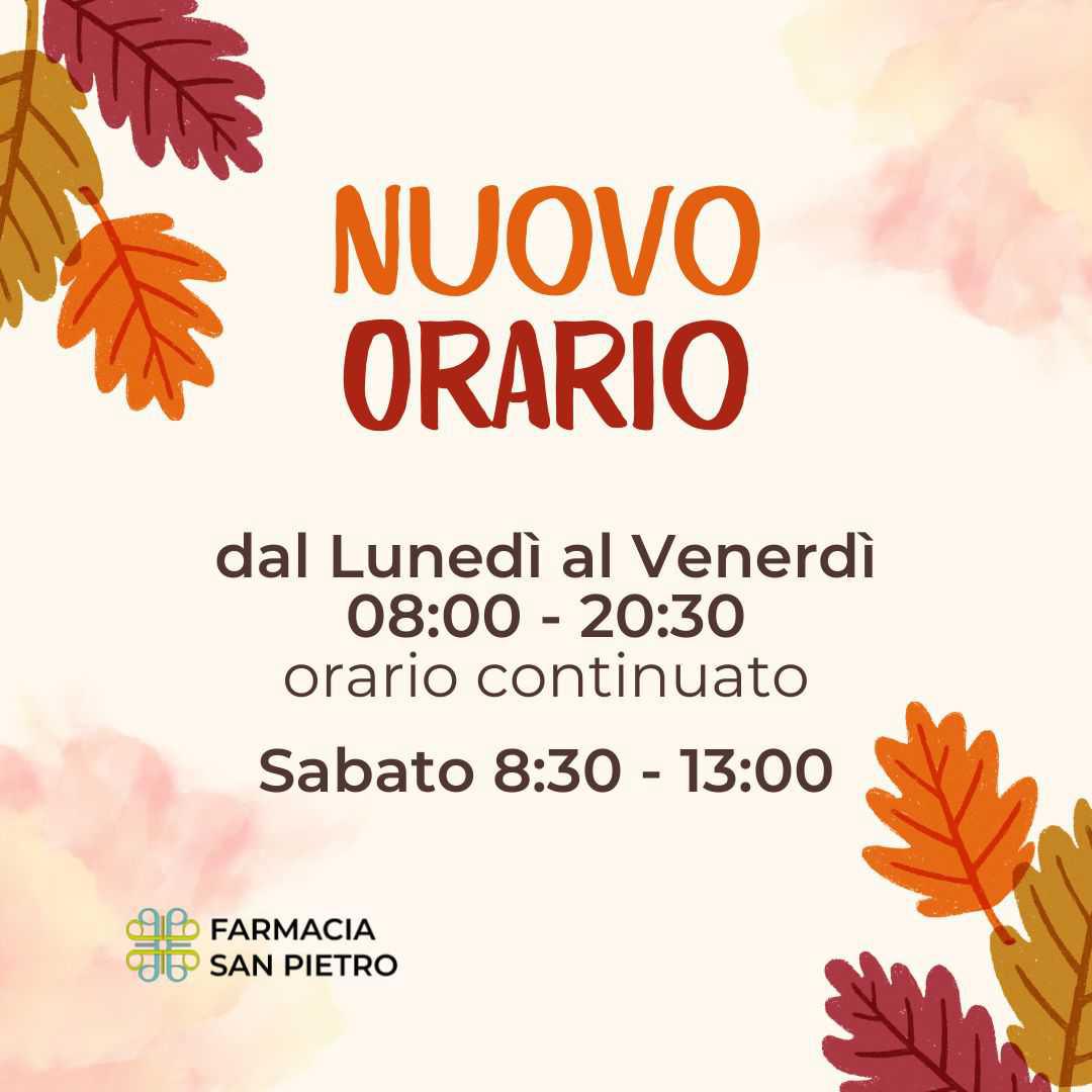 Nuovo orario