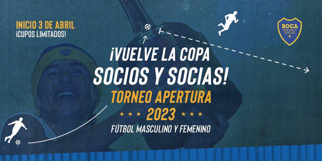 Vuelve la copa socios y socias!