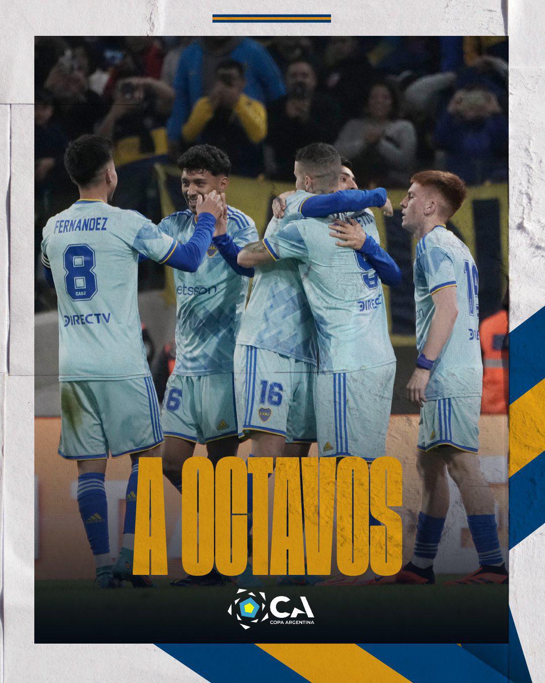 A octavos de la Copa Argentina