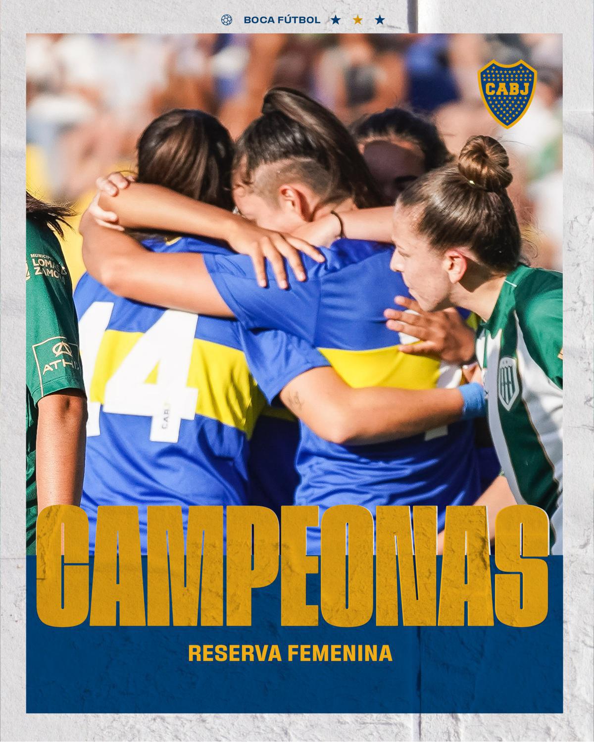 Reserva Femenina Campeona...