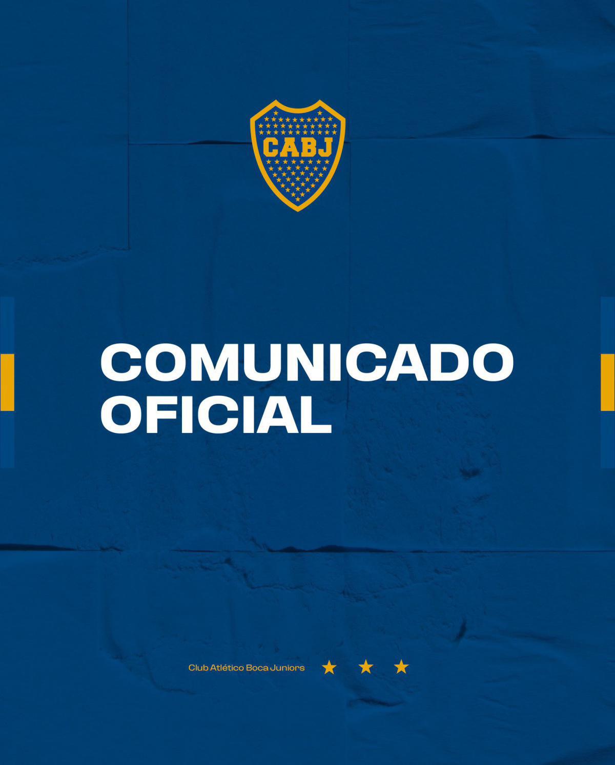 Comunicado Oficial de Boca Juniors