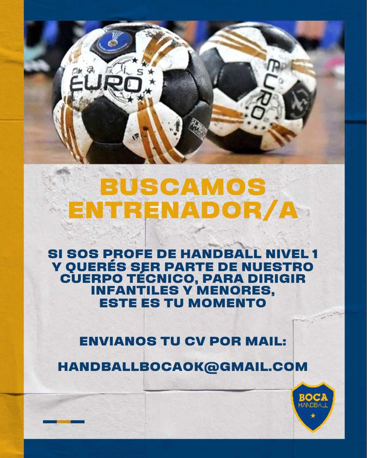 El handball te busca...