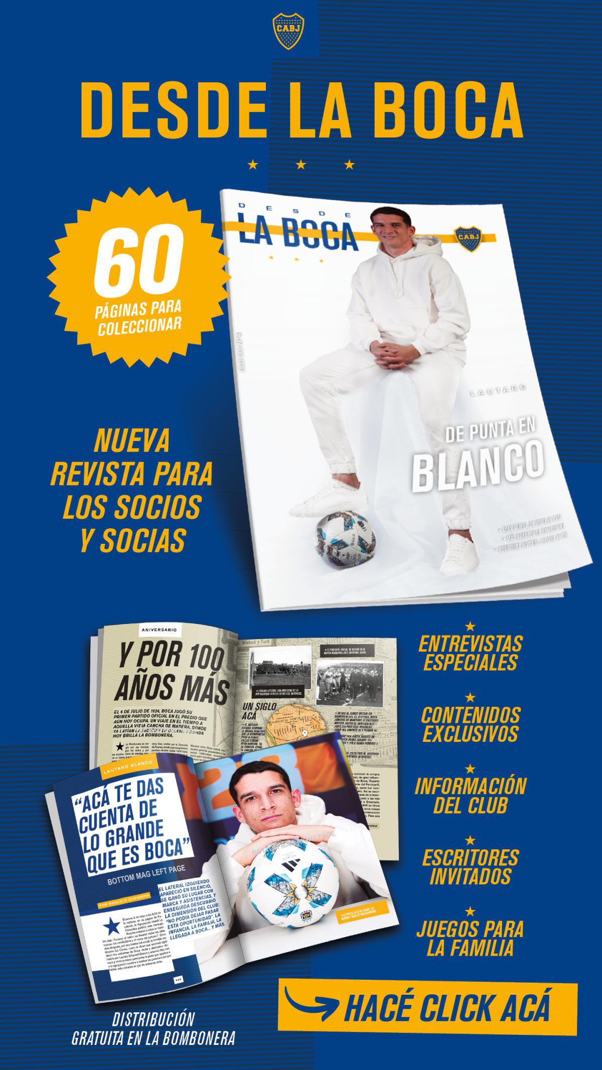 Llegó la 4ta edición de la revista digital de Boca.