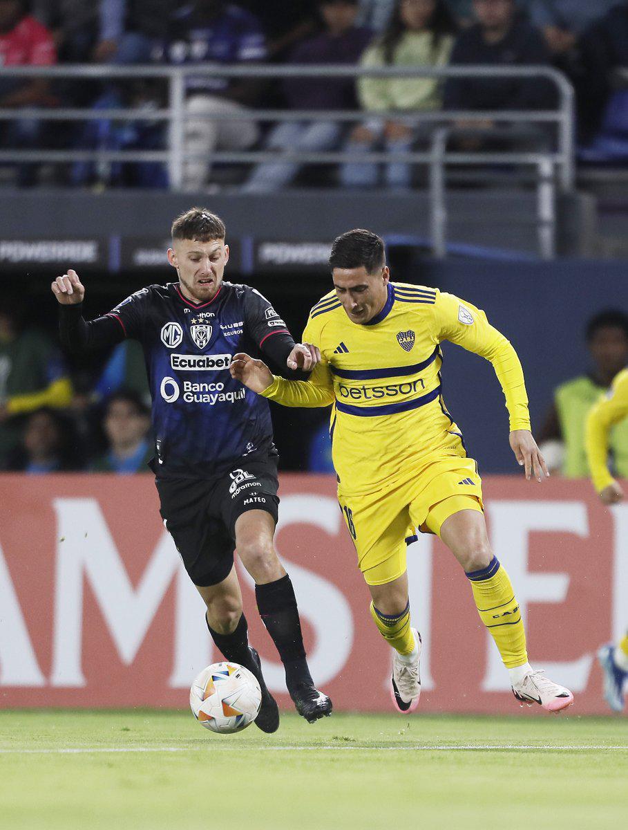 Boca trae un empate de Ecuador