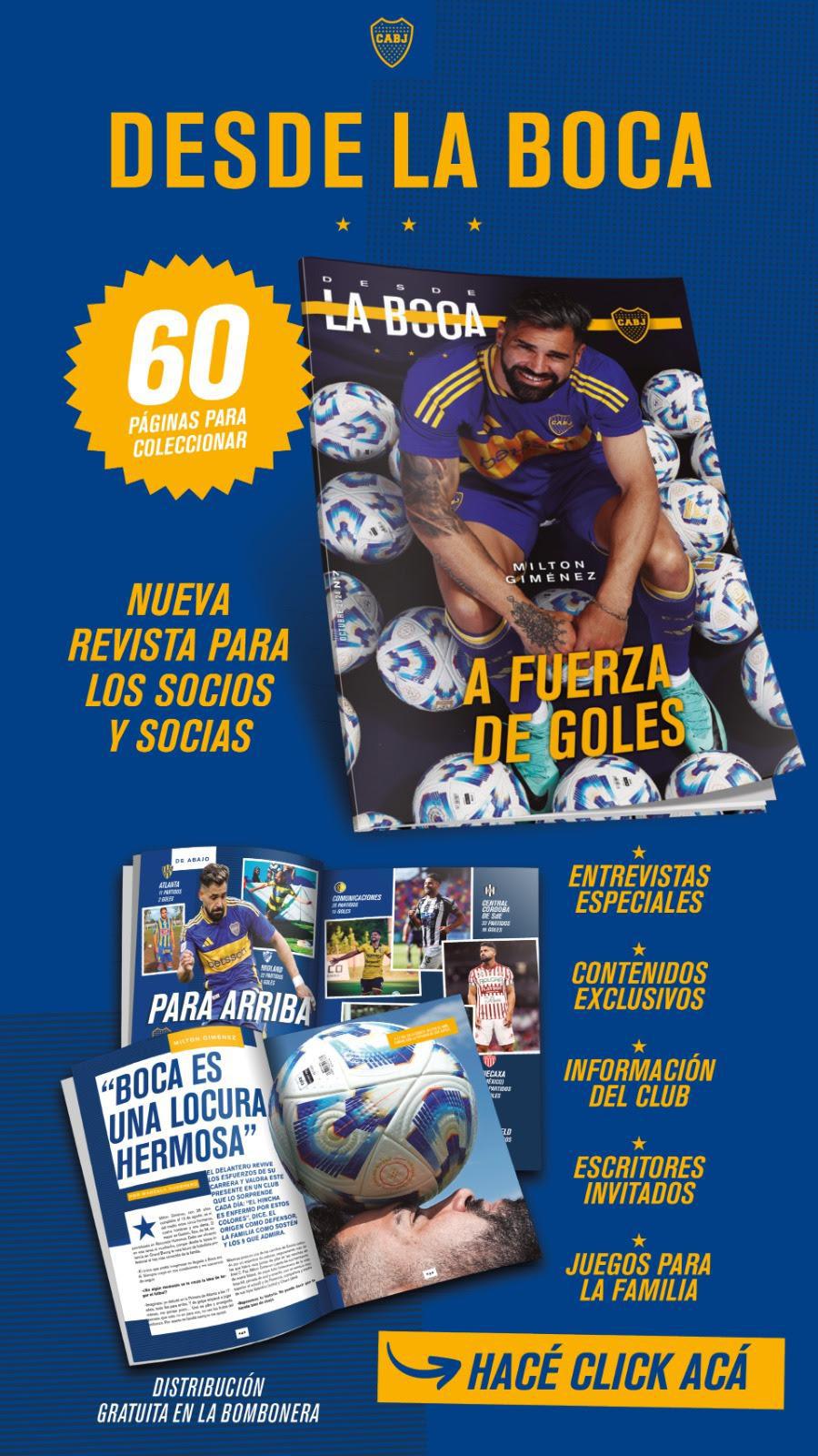 Llegó la 7ma edición de la revista digital de Boca.