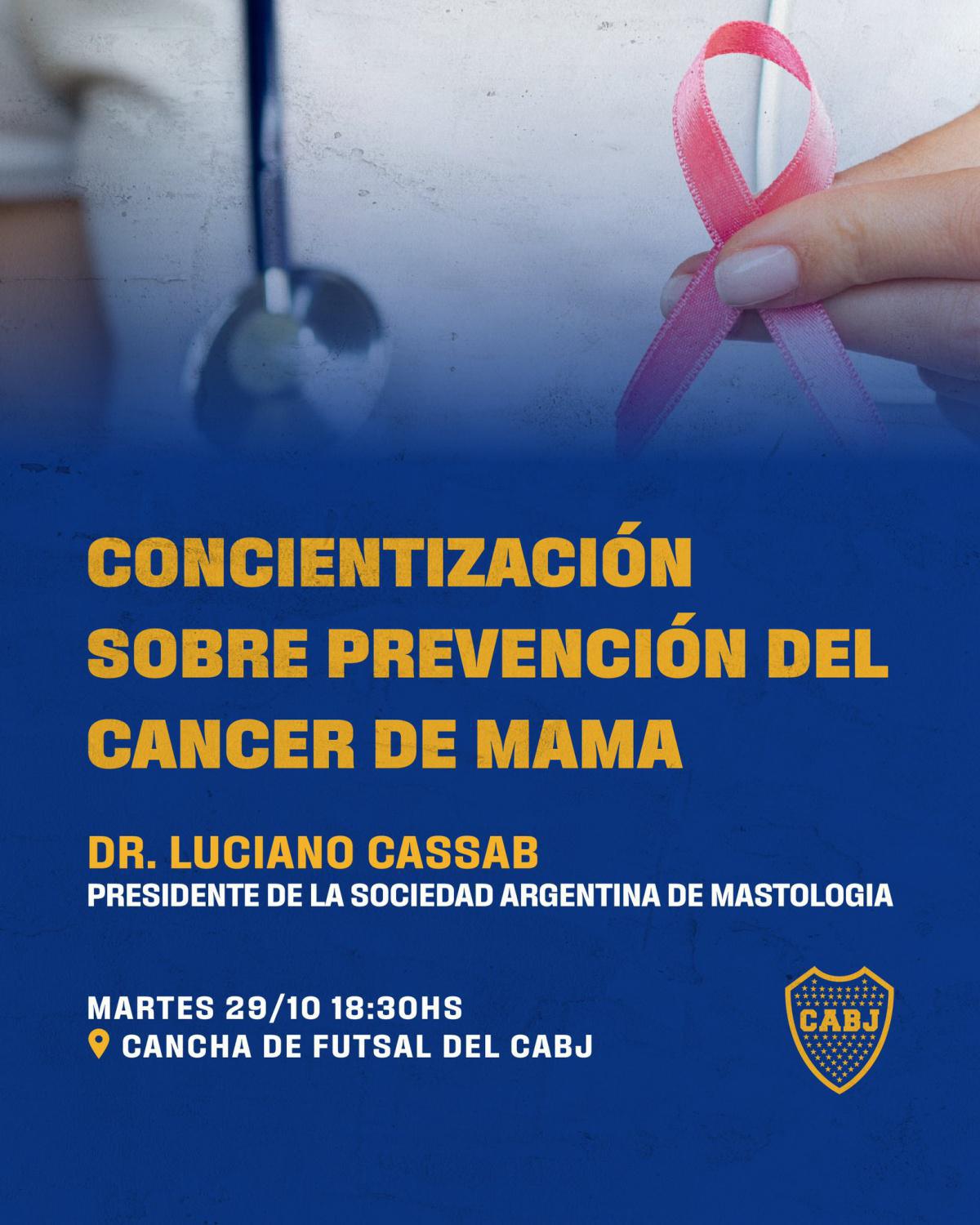 Concientización sobre Prevención del Cancer de Mama