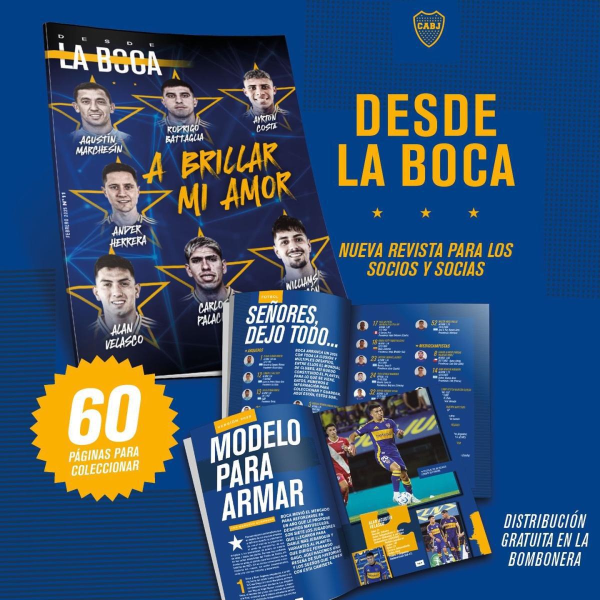 ¡Ya salió a la cancha la edición de febrero de Desde La Boca! 🤩