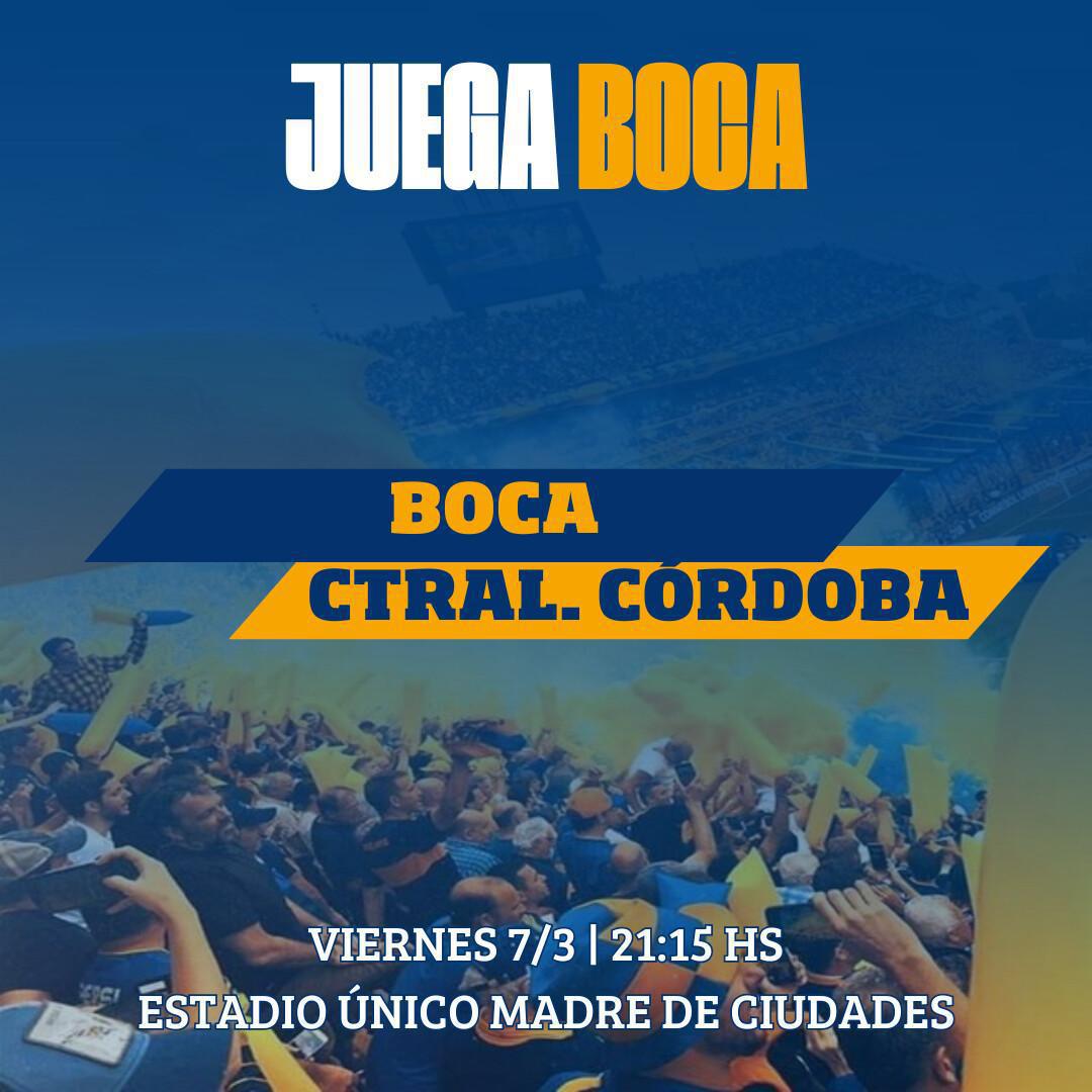 Boca viaja a Santiago...