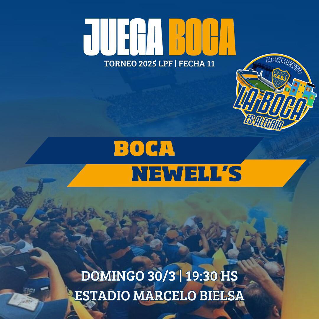 Boca viaja a Rosario...