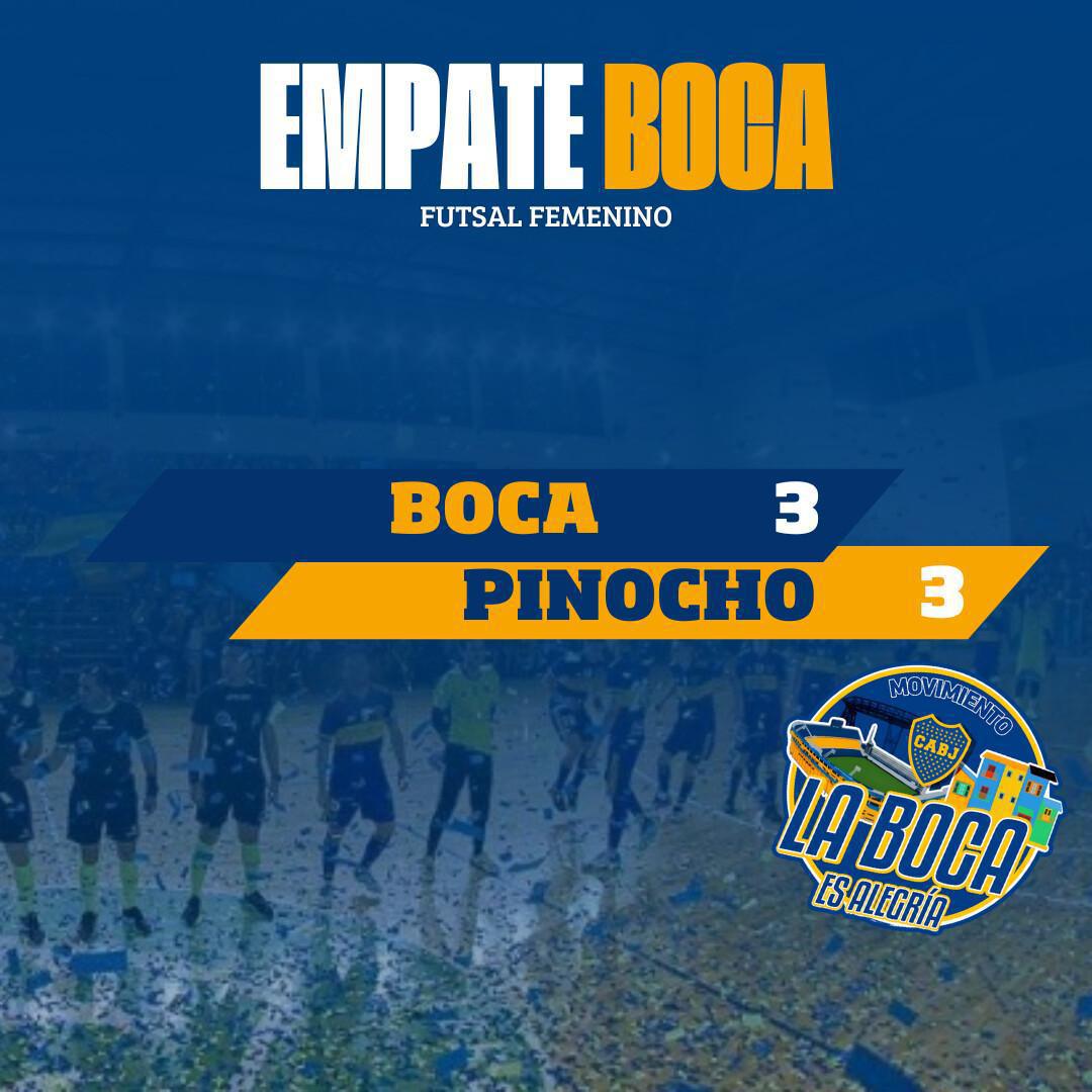 Empate del Futsal Femenino