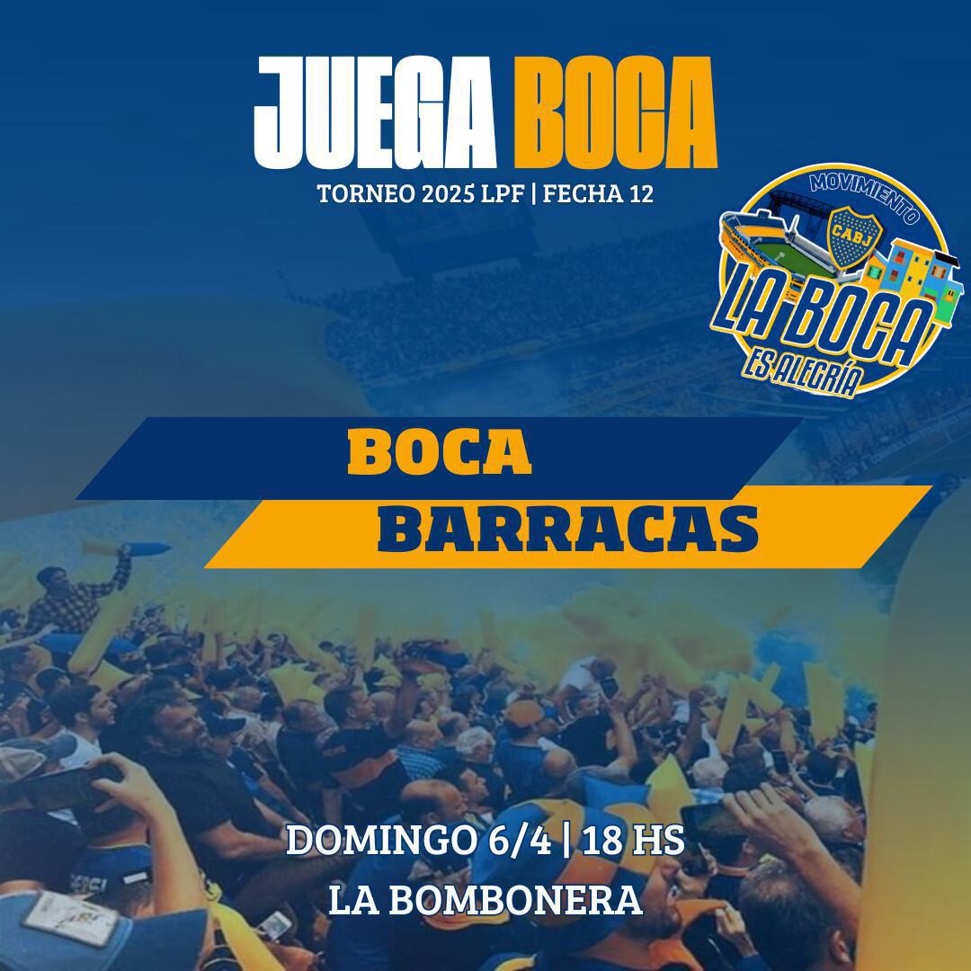 Boca recibe a Barracas