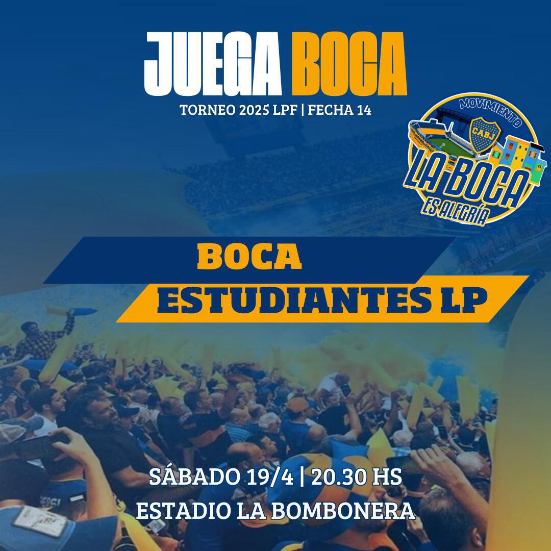 Boca recibe a Estudiantes por la 14ª fecha
