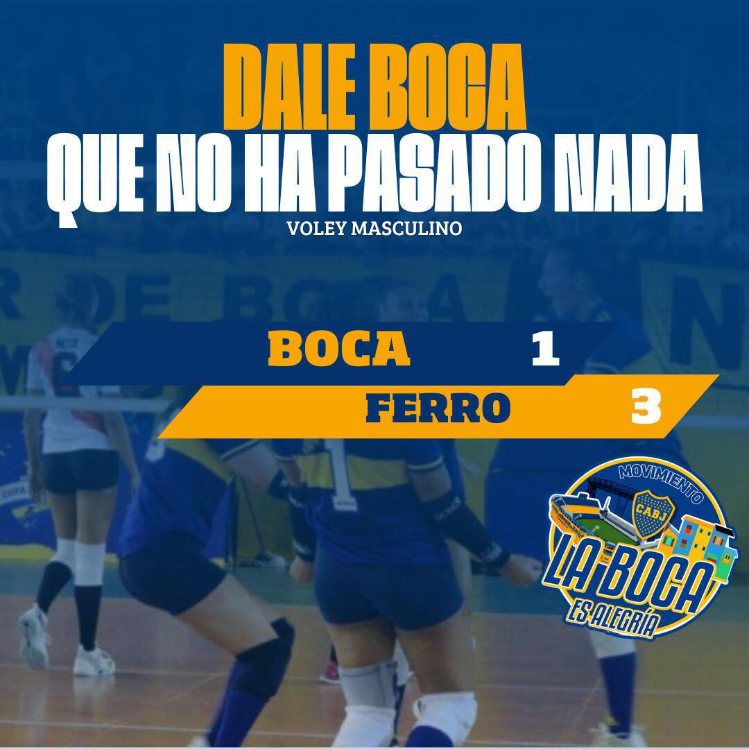 Caída del Voley Masculino