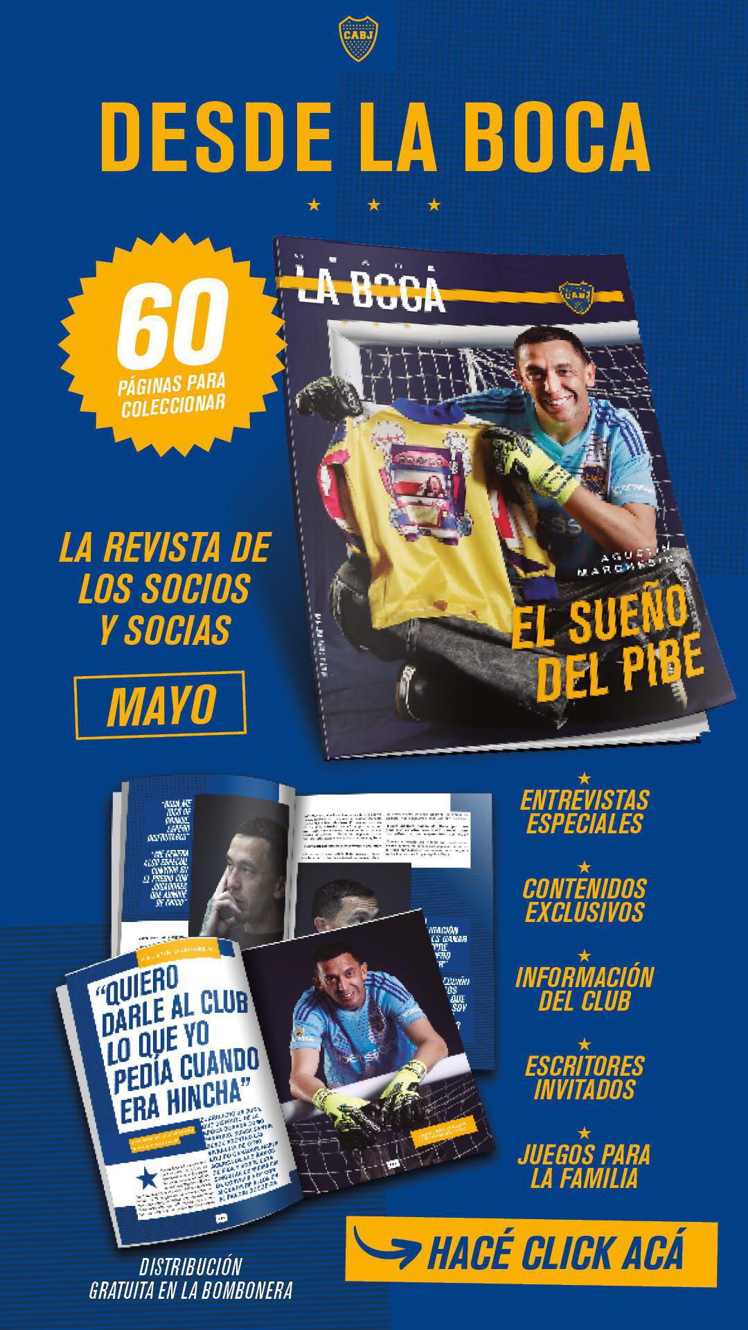 Llegó la 14va. edición de la revista digital de Boca.