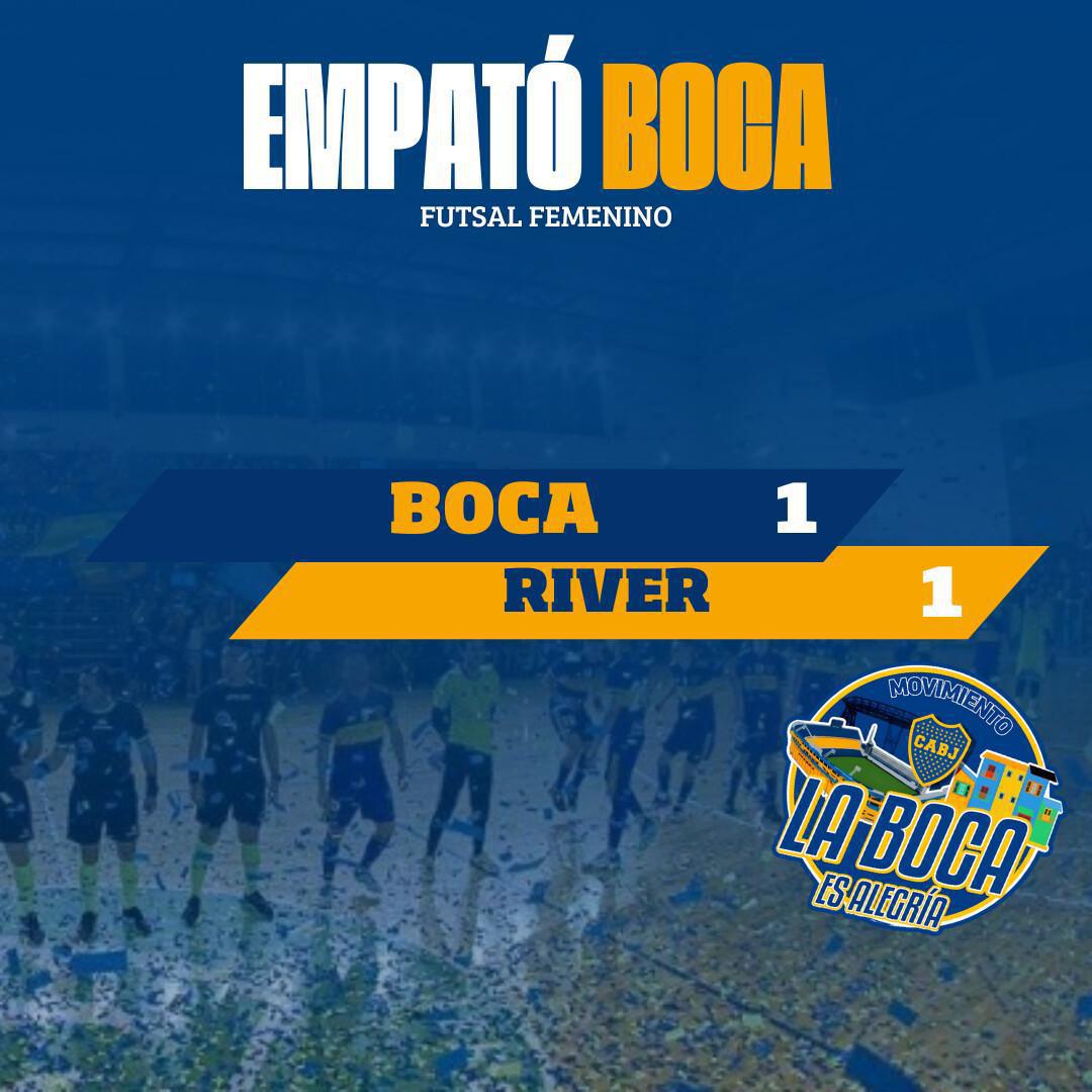 Empate del Futsal Femenino vs River