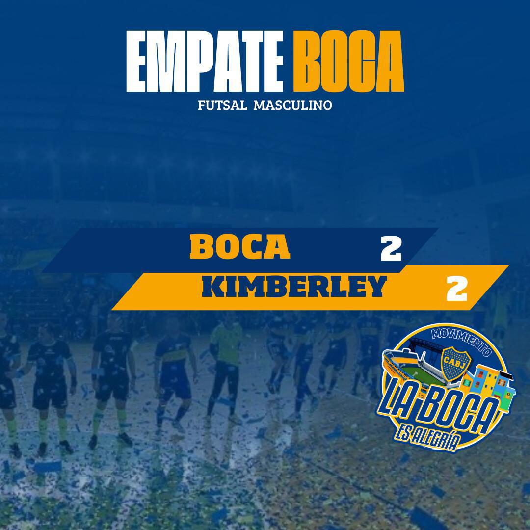 Empate del Futsal Masculino de local