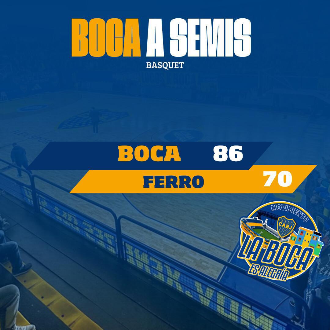 Boca a Semis 🏀