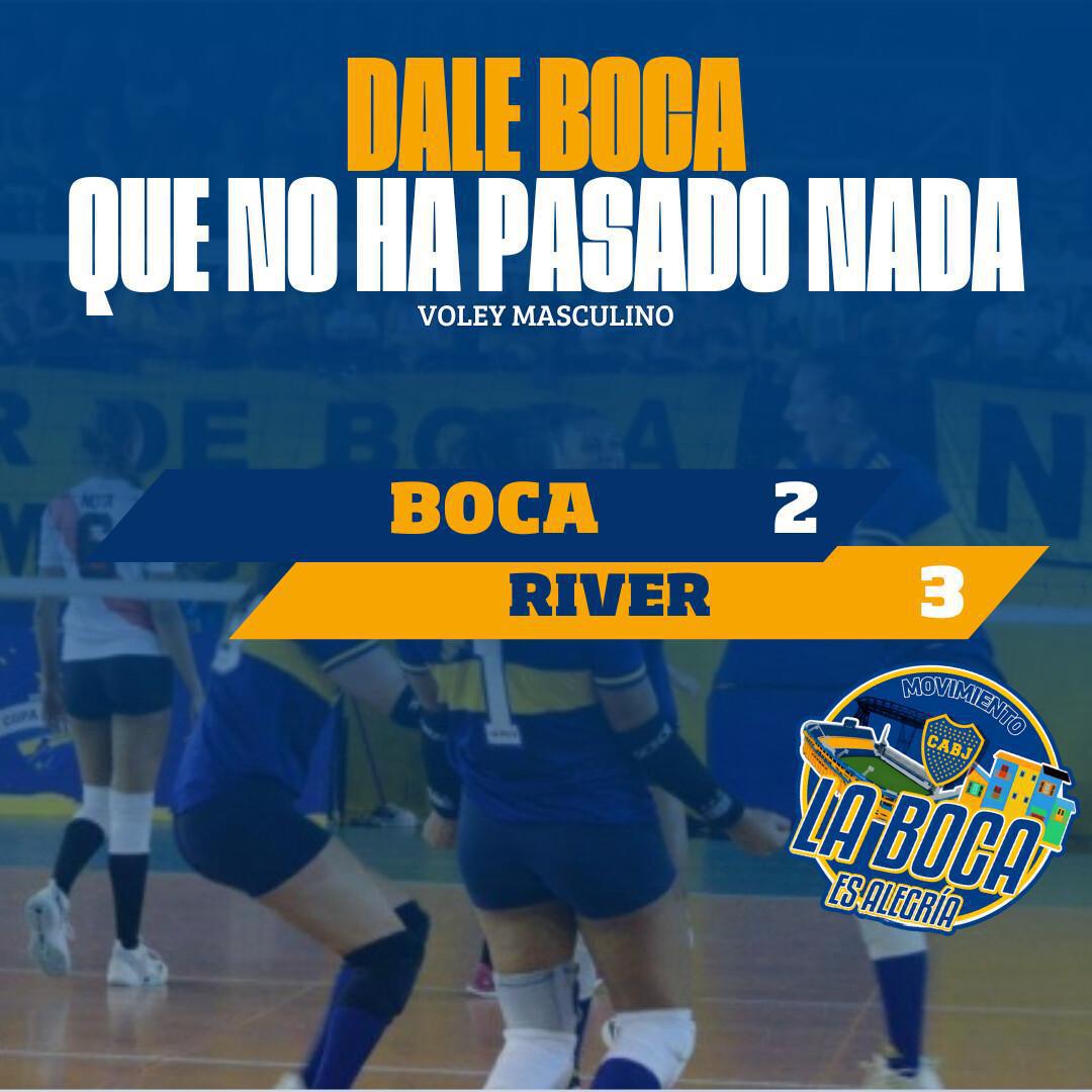Caída del Voley Masculino