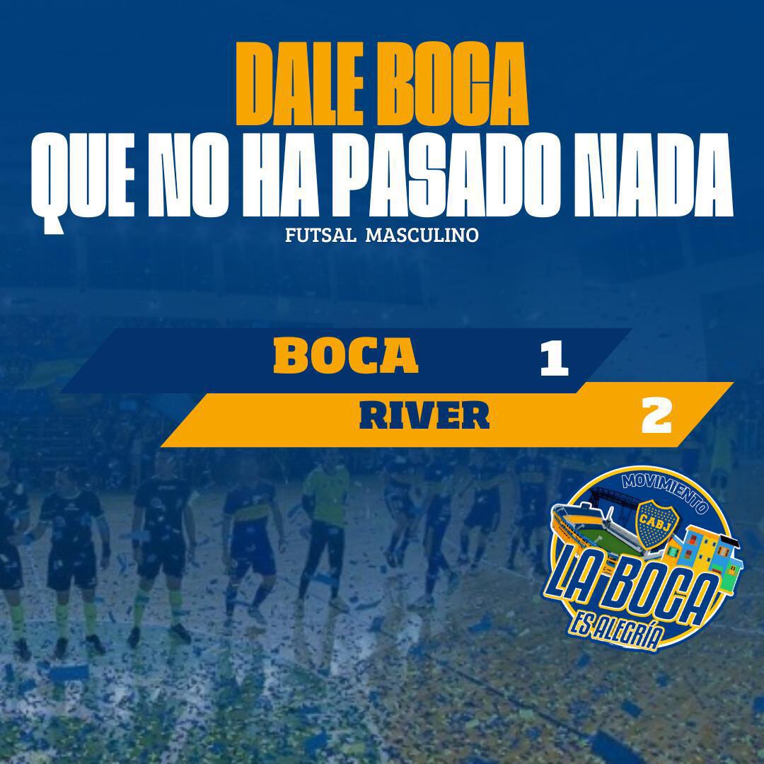 Caída del Futsal Masculino