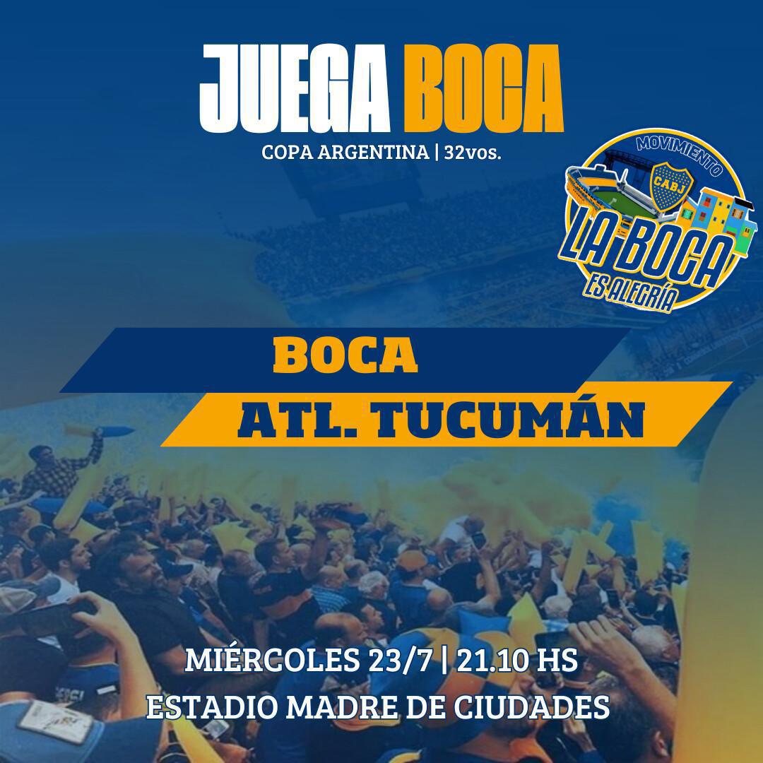 Hoy juega Boca...