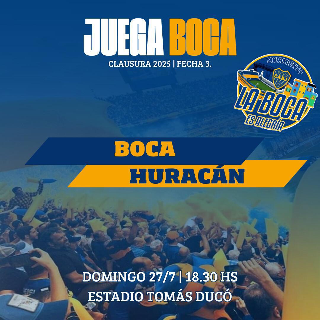 Hoy juega Boca...
