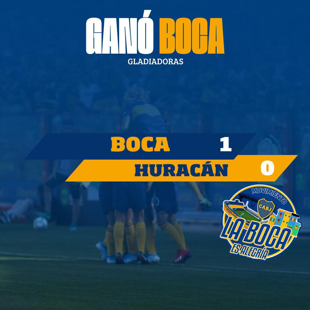 Victoria de las Gladiadoras ante Huracán