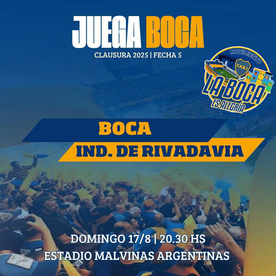 Hoy juega Boca en Mendoza