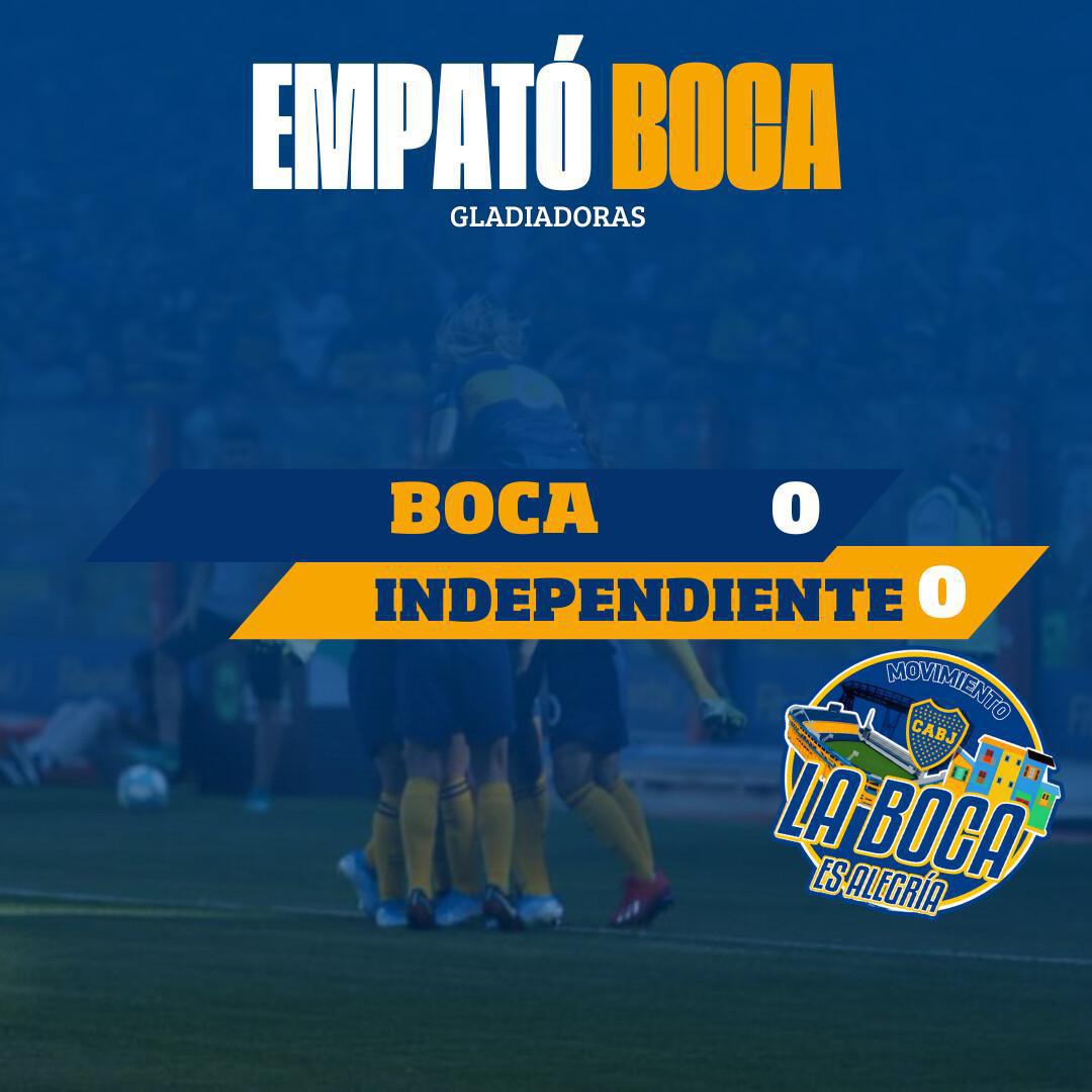 Empate de las Gladiadoras ante Independiente