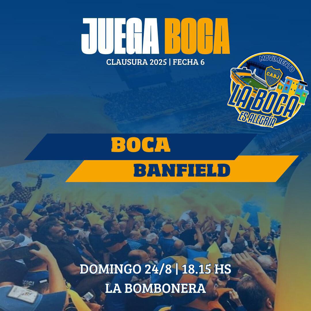 Hoy juega Boca...